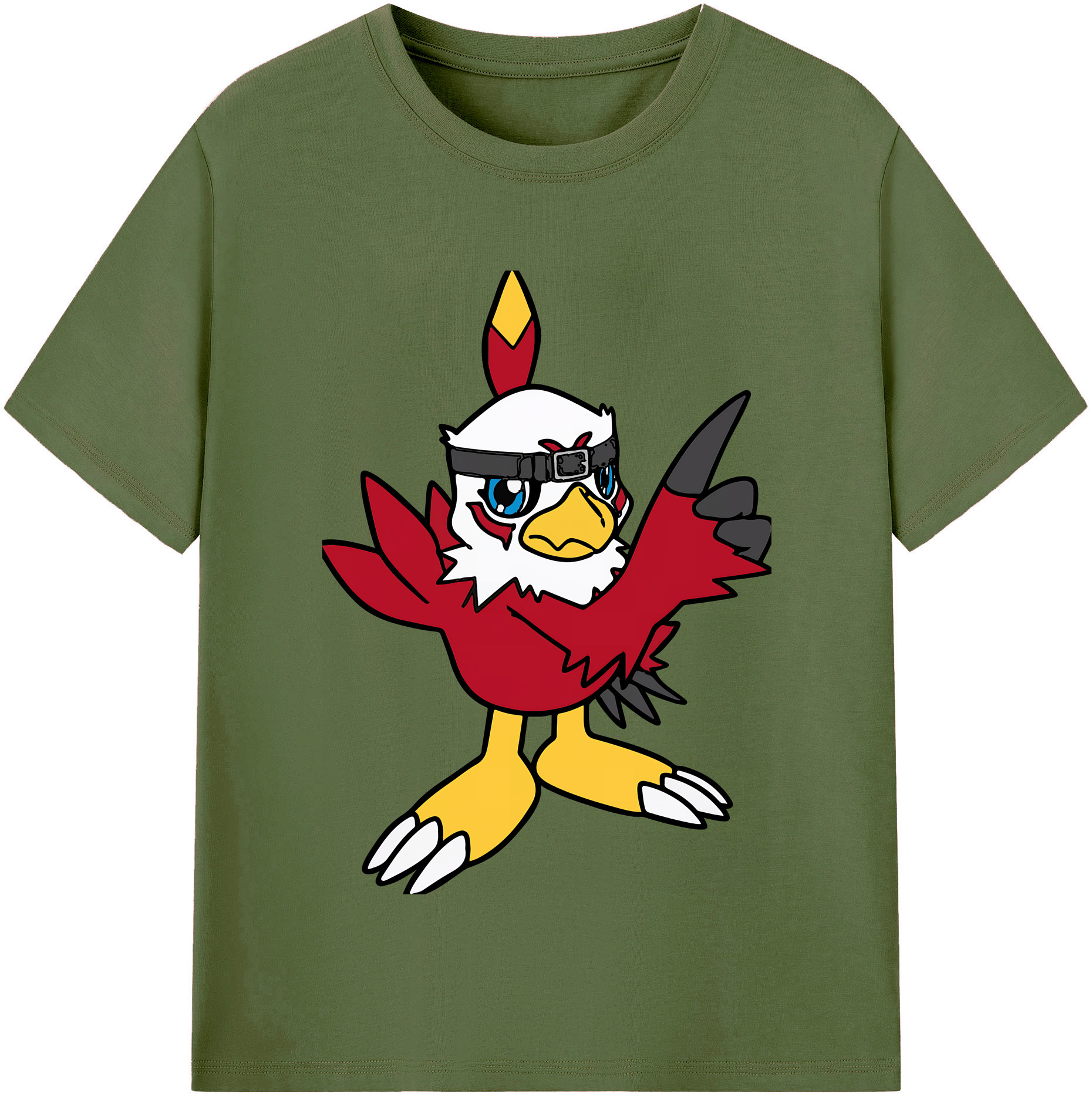 （画像用） Digimon デジタルモンスター/デジモン 綿100％半袖Tシャツ（フロントプリント）